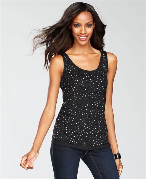 Complete any closet to stylish perfection with a huge selection of Blouses for <b>Women</b>, Cotton Blouses for <b>Women</b>, and even Silk Blouses for <b>Women</b>, available at <b>Macy's</b>. . Macys clearance womens tops
